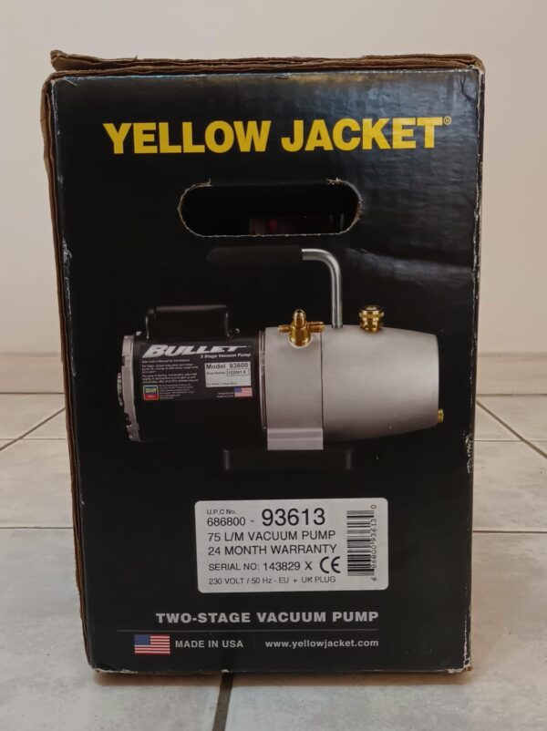 Bomba de vacio BULLET ™ de 3 CFM Yellow Jacket