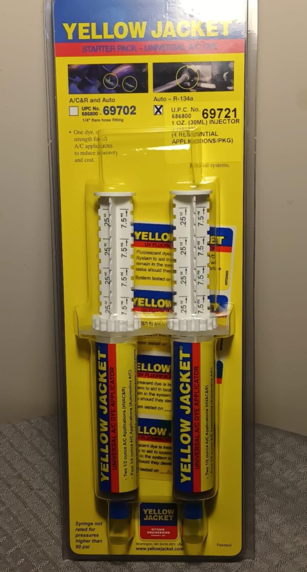 Inyectores de tinta Universal 60 ml  (2 oz) Yellow Jacket