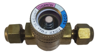 Visor de Liquido 1/4" Flare Blue Refrigeración