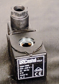 Bobina y Conector Castel